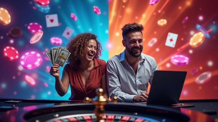 Tampilan responsif grand303 No Commission Baccarat di mobile dan desktop